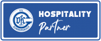 Logo vom VFL-Gummersbach mit dem Schriftzug "Hospitality Partner"
